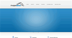 Desktop Screenshot of freighthorse.com
